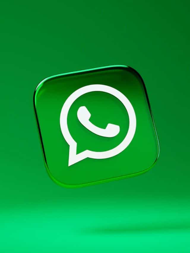 Uma imagem que ilustra um fundo verde com o logo do aplicativo whatsapp.