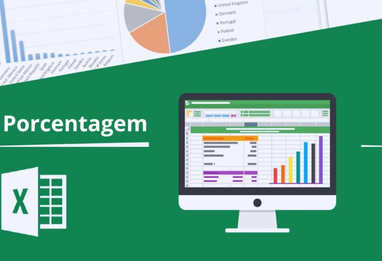 Uma imagem que ilustra uma capa de excel para porcentagem.