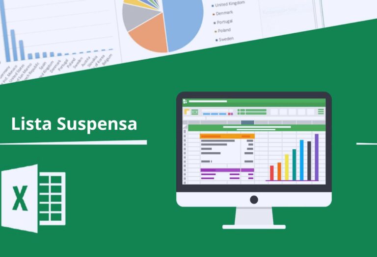 Imagem de capa de um conteúdo sobre Lista Suspensa no Excel.