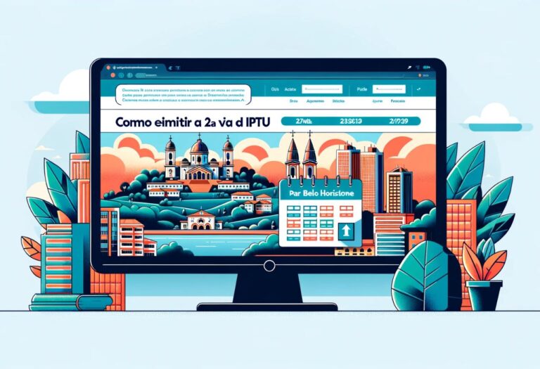Imagem que ilustra como emitir o IPTU de Belo Horizonte, cidade de Minas Gerais.