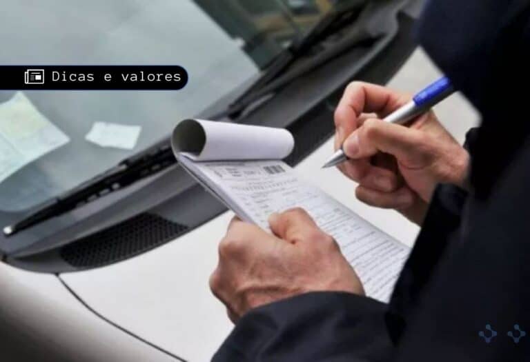 Uma imagem que ilustra um condutor enviando uma multa para outra pessoa.