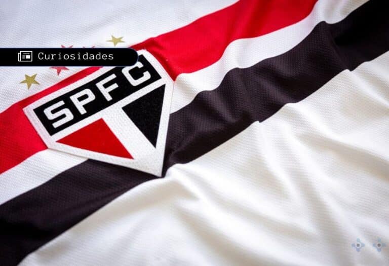 Uma imagem que ilustra a camisa do São Paulo FC.