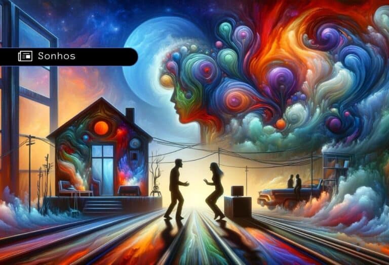 Uma imagem que ilustra uma pessoa brigando com a mãe.